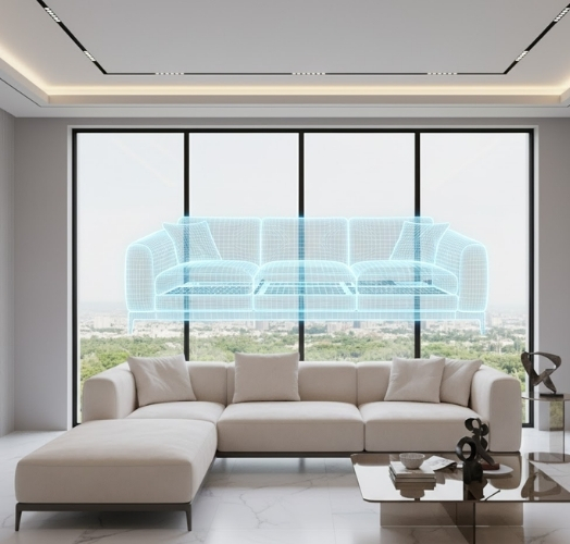 MUËCY 3D Modeling Services - Advanced CAD Design and Visualization for Interior Projects