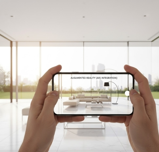 MUËCY Augmented Reality AR Services - Virtual Interior Design Visualization Technology